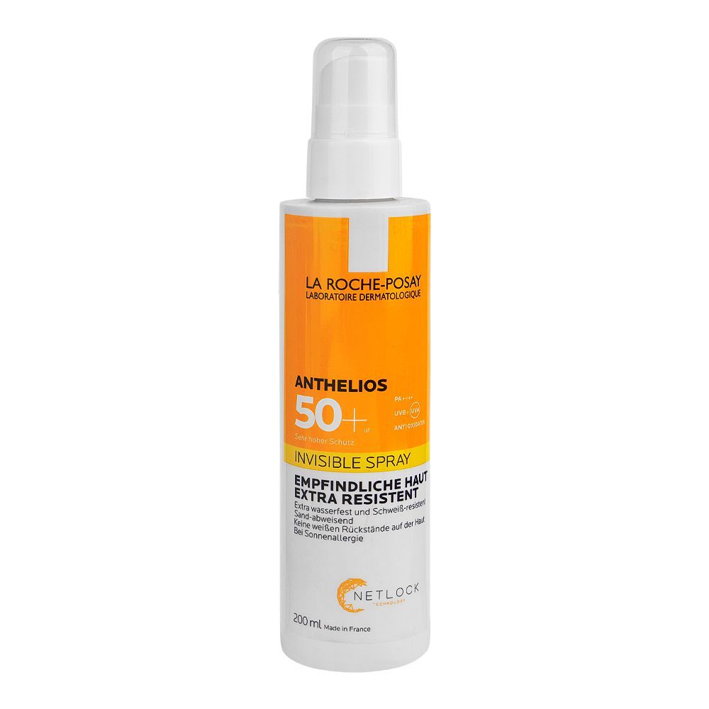 La Roche-Posay Anthelios Invisible Spray Sunscreen With SPF50+, For Sensitive Skin, 200ml - Main Image