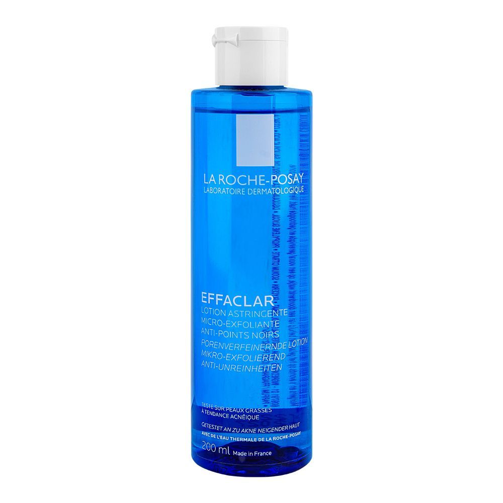 La Roche-Posay Effaclar Astringent Face Toner Reduce Pores, For Oily Skin, 200ml - Main Image