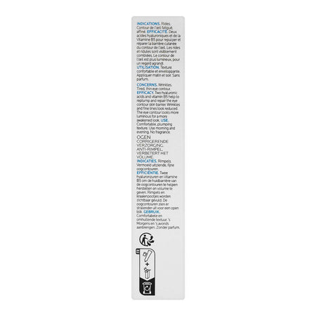 La Roche-Posay Hyalu B5 Anti-Wrinkle Eye Cream, For All skin types, 15ml - Image 3