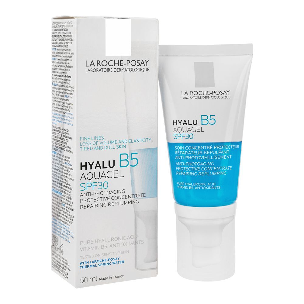 La Roche-Posay Hyalu B5 Aquagel Moisturizer With SPF30, For All skin types, 50ml - Main Image