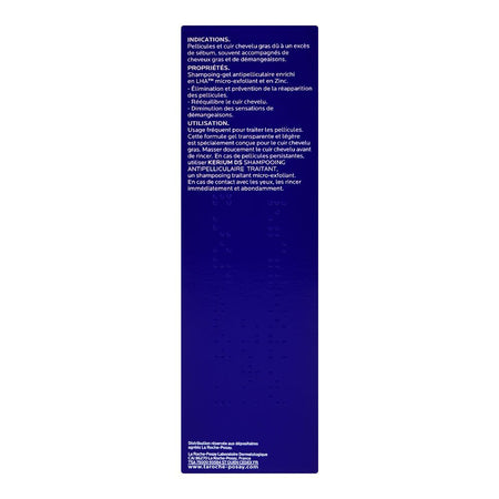 La Roche-Posay Kerium Anti-Dandruff Gel Shampoo, For Oily Scalp, 200ml - Image 3