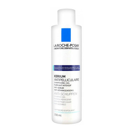 La Roche-Posay Kerium Anti-Dandruff Gel Shampoo, For Oily Scalp, 200ml - Main Image