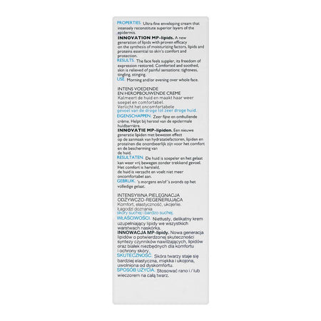 La Roche-Posay Nutritic Intense Paraben Free Cream, For Sensitive, Dry Skin, 50ml - Image 3