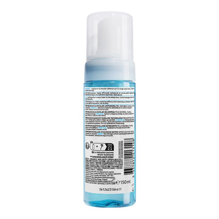 La Roche-Posay Micellar Foaming Water Cleanser and Makeup Remover, For Sensitive Skin, 150ml - Image 2
