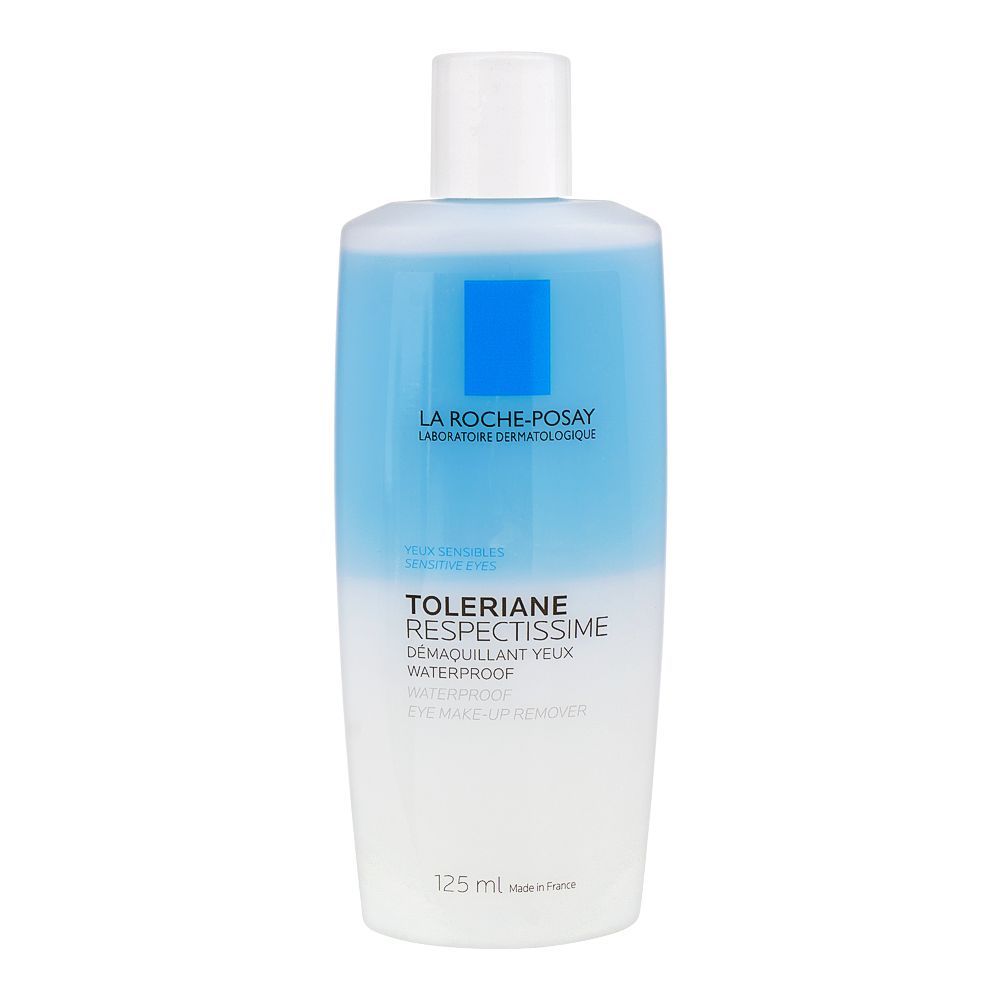 La Roche-Posay Respectissime Waterproof Eye Makeup Remover, For Sensitive, All Skin Types, 125ml - Main Image
