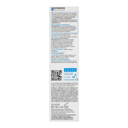 La Roche-Posay Toleriane Dermallergo Fluid Lightweight Moisturizer, For Oily, Combination Skin Types, 40ml - Image 3