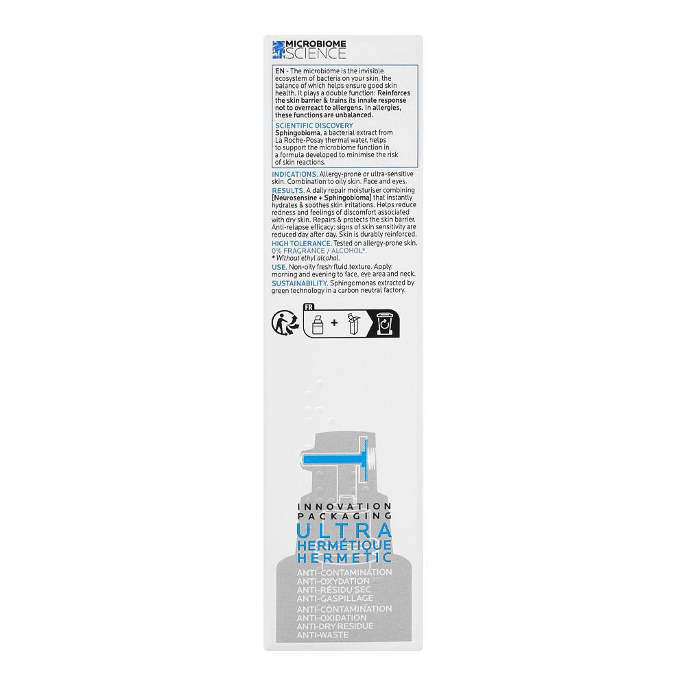 La Roche-Posay Toleriane Dermallergo Fluid Lightweight Moisturizer, For Oily, Combination Skin Types, 40ml - Image 4