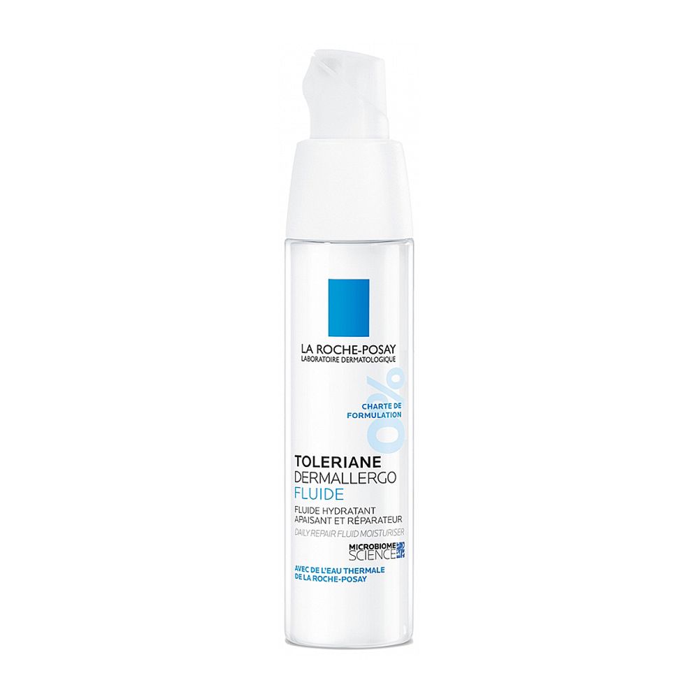 La Roche-Posay Toleriane Dermallergo Fluid Lightweight Moisturizer, For Oily, Combination Skin Types, 40ml - Image 2