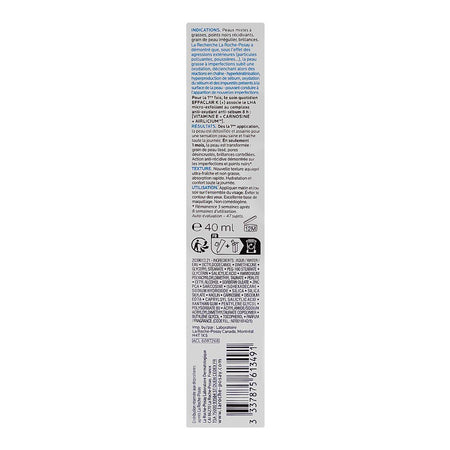 La Roche-Posay Effaclar K(+) Moisturizer For Blackheads and Uneven Skin Texture, For Oily Skin, 40ml - Image 3