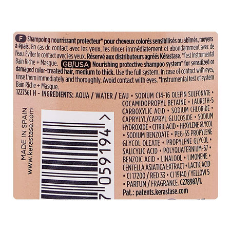 Kerastase Chroma Absolu Bain Riche Chroma Respect Shampoo, For Color Treated Hair, 80ml - Image 3