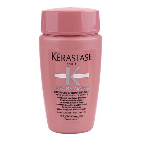 Kerastase Chroma Absolu Bain Riche Chroma Respect Shampoo, For Color Treated Hair, 30ml - Main Image