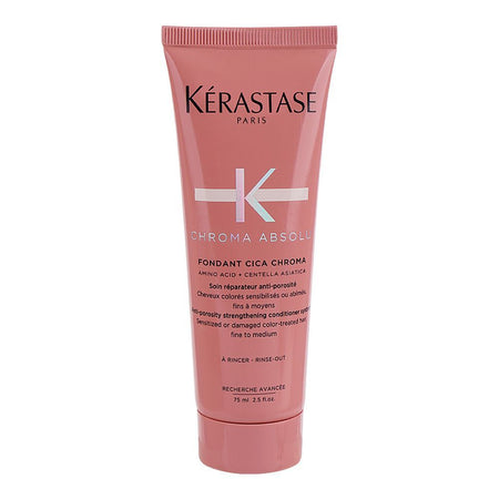 Kerastase Chroma Absolu Fondant Cica Chroma Strengthening Conditioner, For Color Treated Hair, 75ml - Main Image