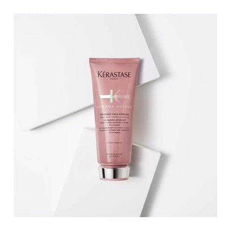 Kerastase Chroma Absolu Fondant Cica Chroma Strengthening Conditioner, For Color Treated Hair, 200ml - Image 3