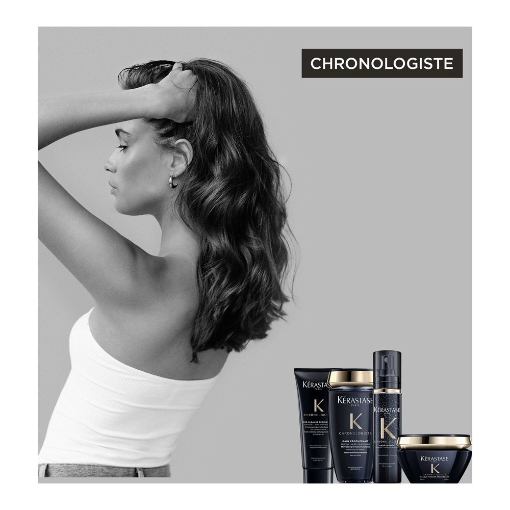 Kerastase Chronologiste Intense Regenerant Hair Mask, For Shine and Nourishment, 200ml - Image 8