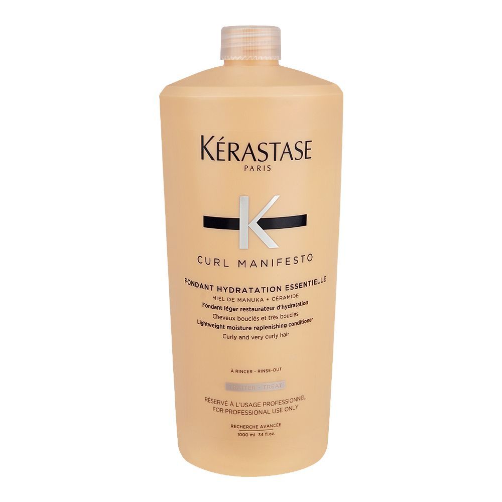 Kerastase Curl Manifesto Fondant Hydration Conditioner, For Curly and Coily Hair, 1000ml - Main Image