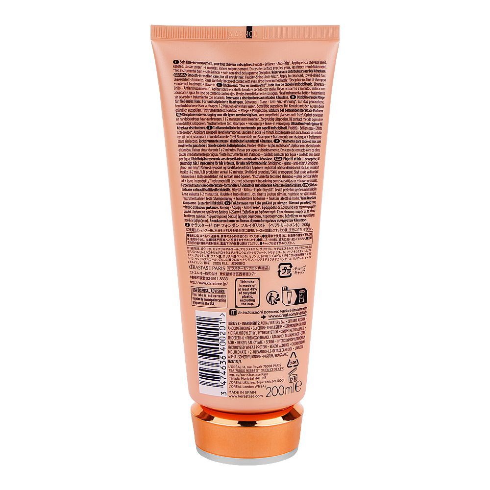 Kerastase Discipline Fondant Fluid Conditioner, For Frizzy and Unruly Hair, 200ml - Image 5