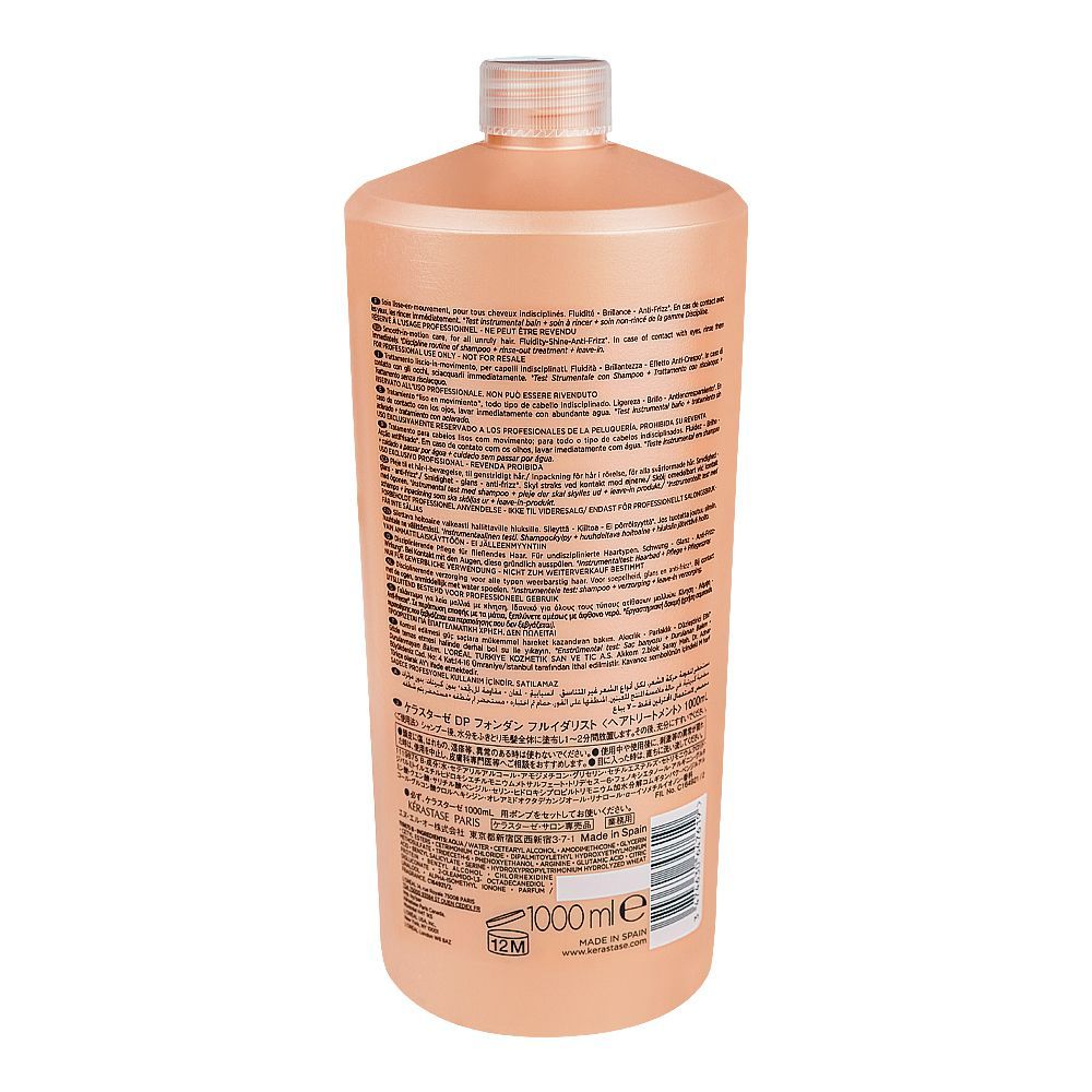 Kerastase Discipline Fondant Fluid Conditioner, For Frizzy and Unruly Hair, 1000ml - Image 2