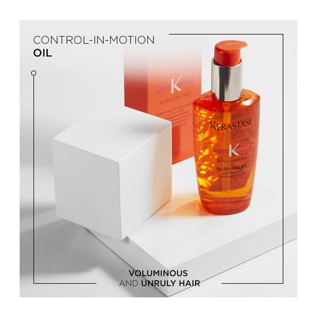 Kerastase Discipline Oleo-Relax Advanced Hair Oil & Heat Protectant, For Frizzy and Unruly Hair, 100ml - Image 3