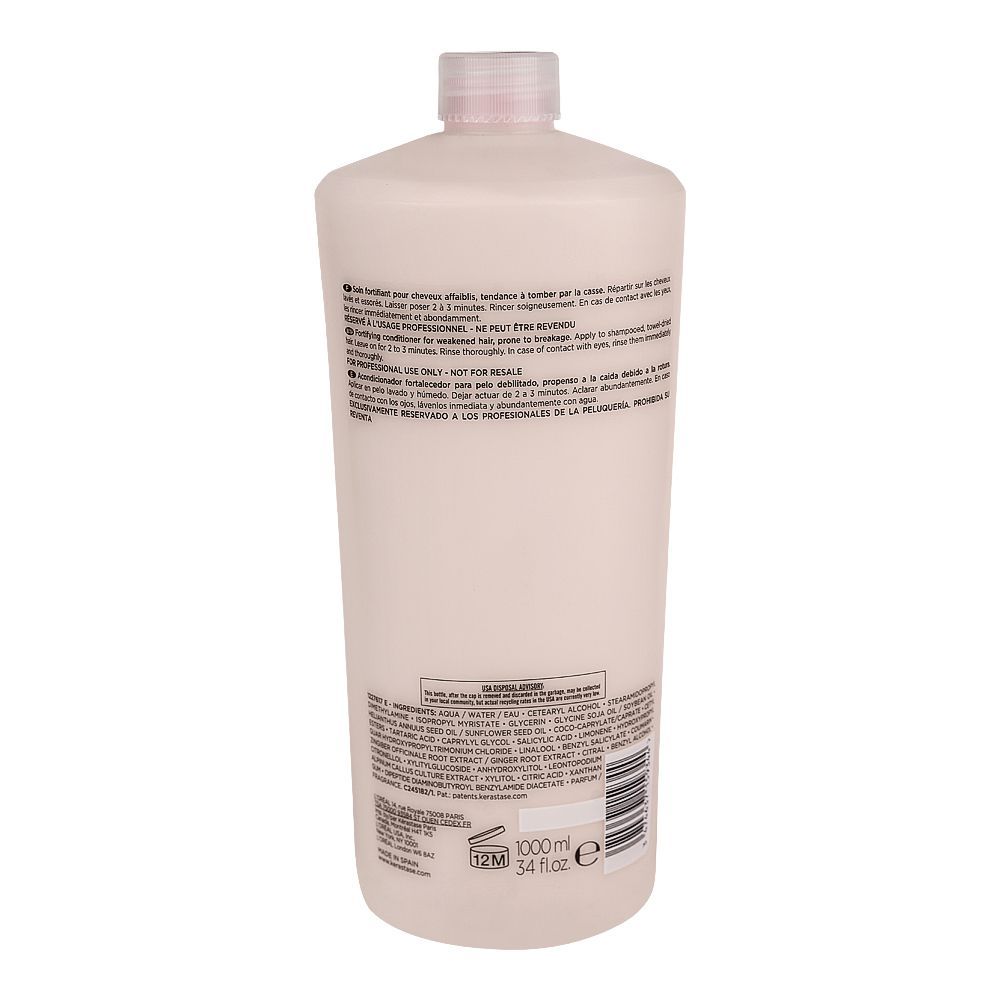 Kerastase Genesis Fondant Renforcateur Conditioner, For Damaged and Over-Processed Hair, 1000ml - Image 2