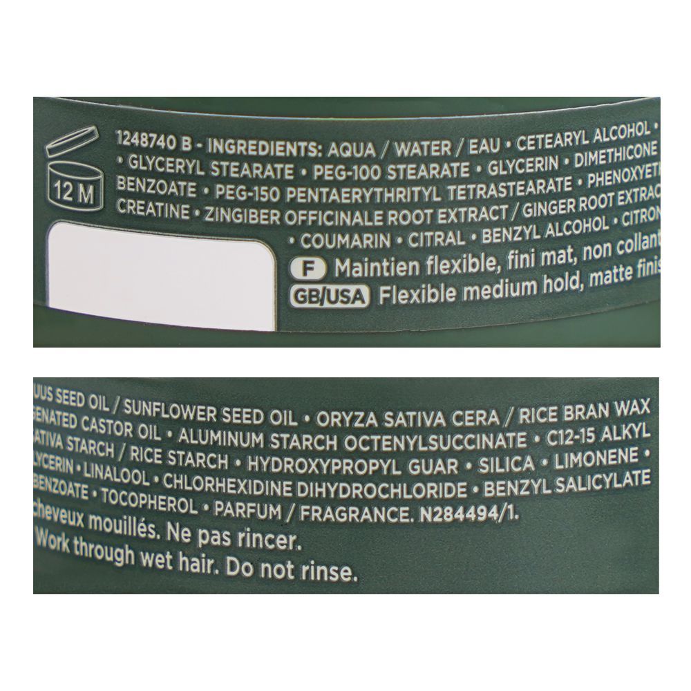 Kerastase Genesis Homme Cire d'Epaisseur Texturisante Instant Thickening Molding Clay, For Thinning and Weak Hair, 75ml - Image 6