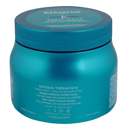 Kerastase Resistance Therapist Hair Mask, For Damaged and Over-Processed Hair, 500ml - Image 2