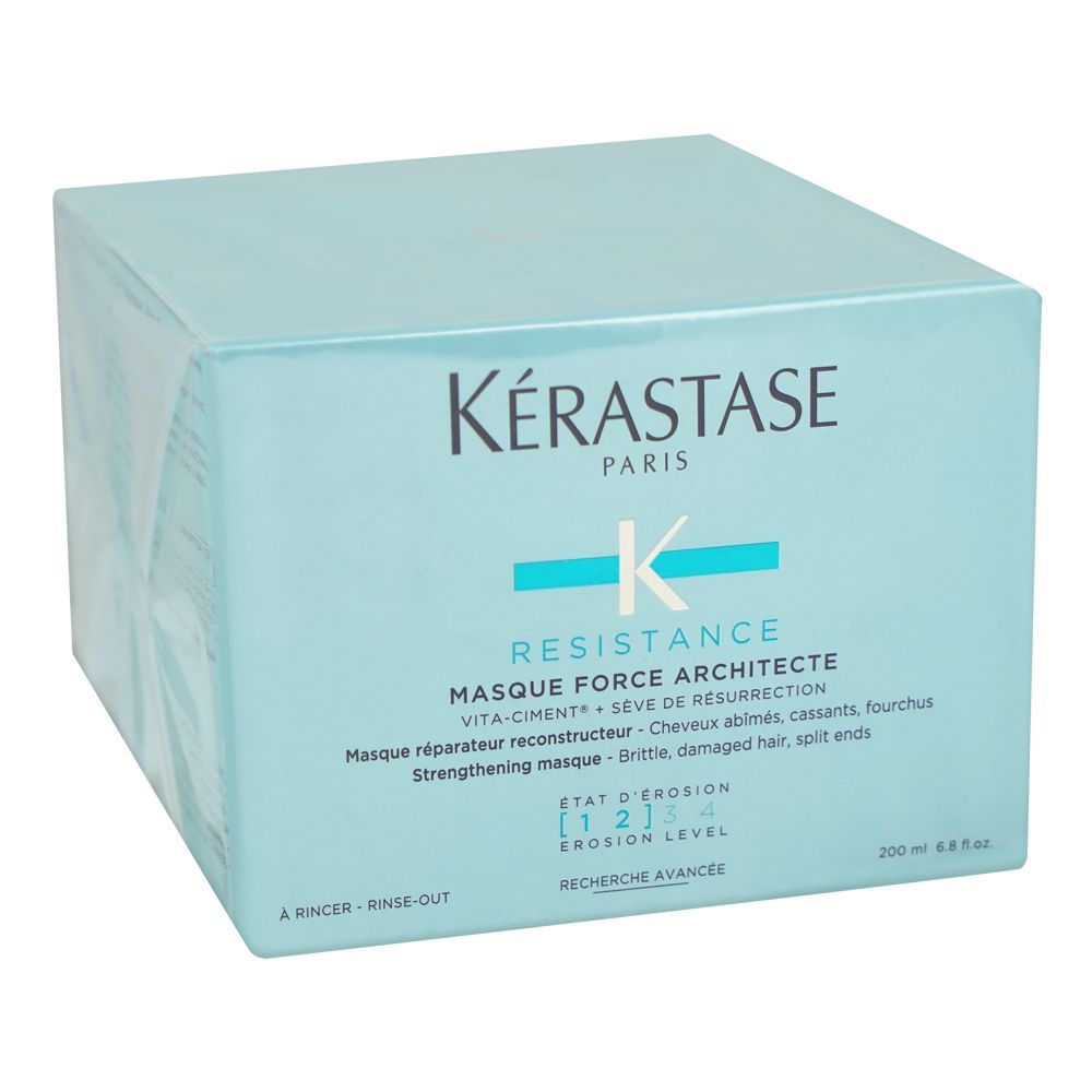 Kerastase Resistance Force Architecte Hair Mask, For Damaged and Over-Processed Hair, 200ml - Image 2