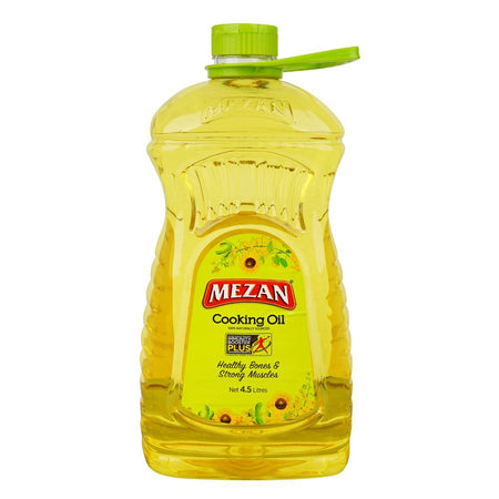 Mezan Cooking Oil, 4.5 Liters Bottle - Main Image