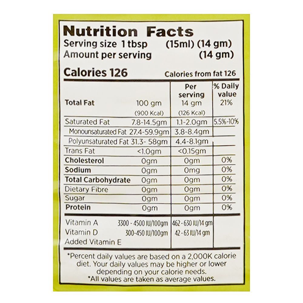 Mezan Cooking Oil, 4.5 Liters Bottle - Image 3