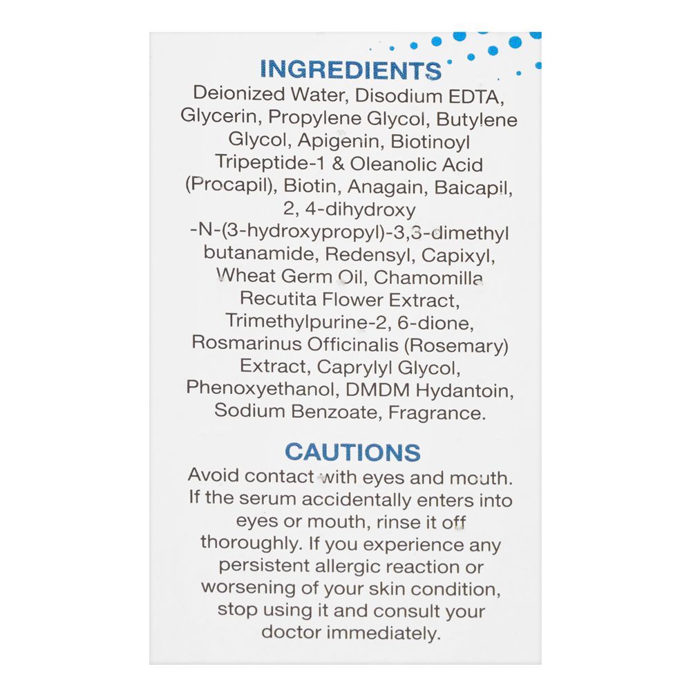 Tressfix Anti-Hair fall & Regrowth Serum, For All Hair Types, 60ml - Image 5