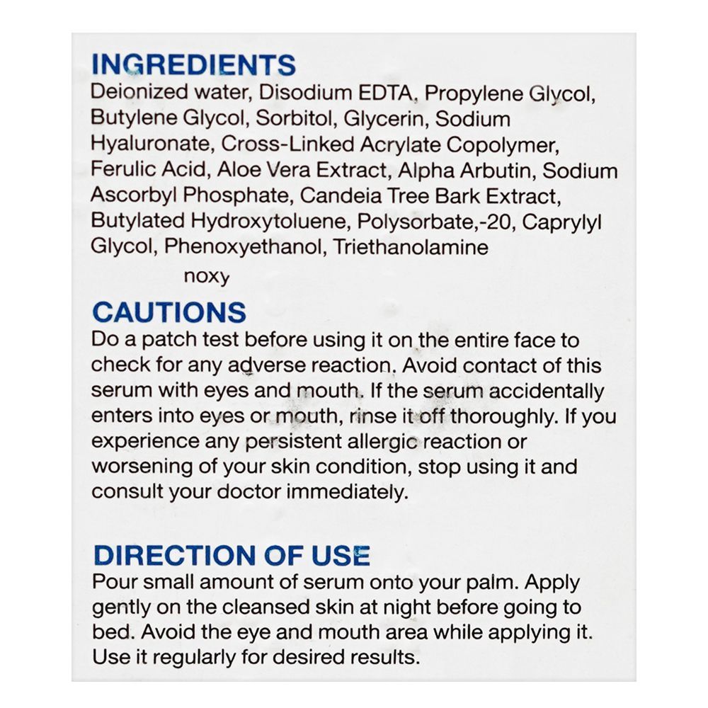 Wynn Brightening & Depigmentation Serum, For Dry, Combination and Oily Skin, 20ml - Image 5