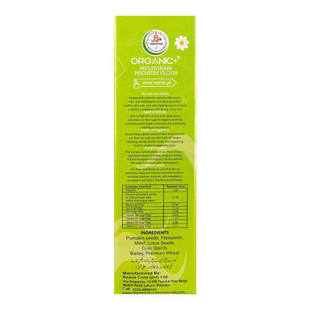 Reana Foods Organic+Multigrain Flour, 1Kg - Image 3