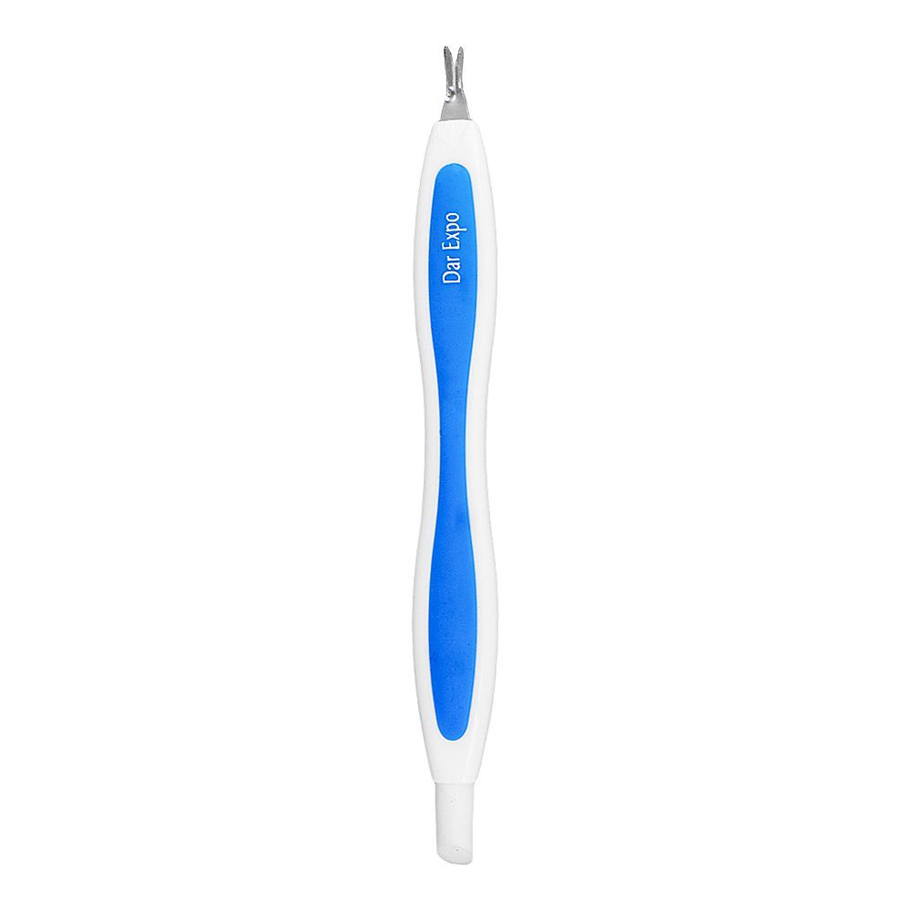 Dar Expo Cuticle Trimmer+Pusher With Plastic Handle - Main Image