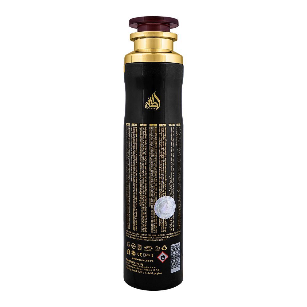 Lattafa 24 Carat Pure Gold Air Freshener, 300ml - Image 2