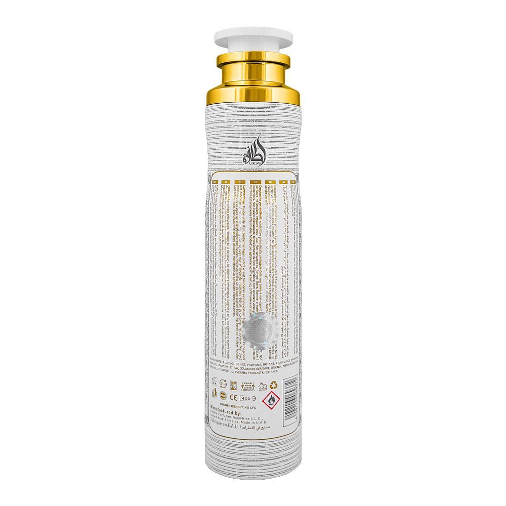 Lattafa Fakhar Lattafa Sheikh Al-Shyukh White Air Freshener, 300ml - Image 2