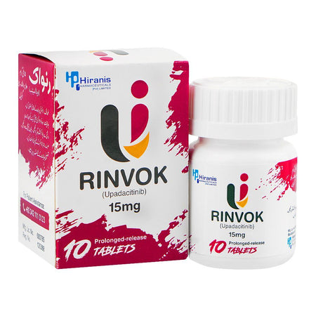Hiranis Pharmaceuticals Rinvok Tablet, 15mg, 10-Pack - Image 4