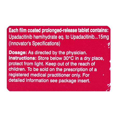 Hiranis Pharmaceuticals Rinvok Tablet, 15mg, 10-Pack - Image 7