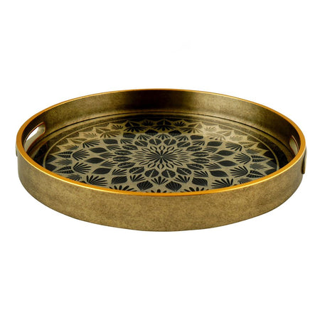 Angela Round Serving Tray Set, 2-Pack, RY157 - Image 2