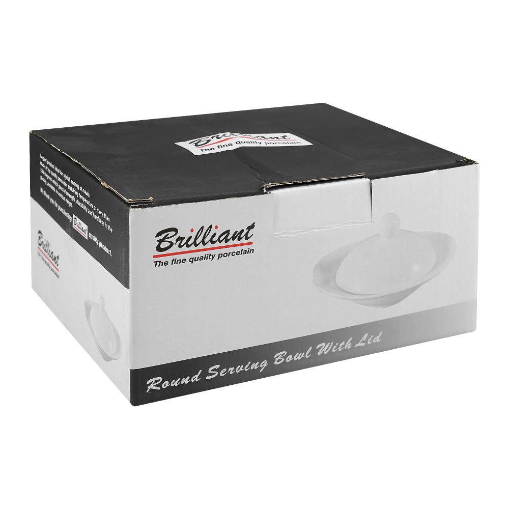 Brilliant Round Serving Soup Bowl with Cover, BR0280 - Image 3