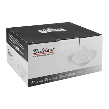 Brilliant Round Serving Soup Bowl with Cover, BR0280 - Image 3