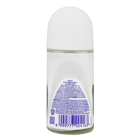 Nivea Extra Brightening 8 Super Food Vitamin C Underarm Roll-On, 50ml - Image 2
