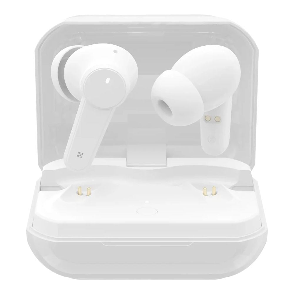 Yolo Yopod Active+ Wireless Earbuds, 30 Hours Total Playtime, IPX5 Water Resistant, White - Image 2