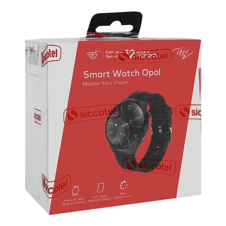 Itel 1.43" Amoled Display Opal Smart Watch, IP68 Water Resistance, Midnight Blue, ISW-041 - Image 3