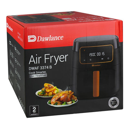 Dawlance Air Fryer, 1750W, 7600ml Cooking Basket, DWAF-3374 B - Image 2