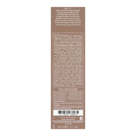 Keune Tinta Hair Color, 6.43 Dark Copper Golden Blonde - Image 2