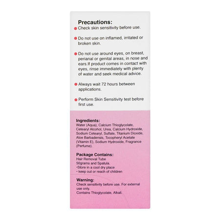Nisa Naturals Hair Removal Cream With Rose & Vitamin C, For All Skin Types, 120ml - Image 4