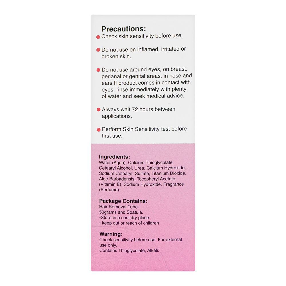 Nisa Naturals Hair Removal Cream With Rose & Vitamin C, For All Skin Types, 120ml - Image 4