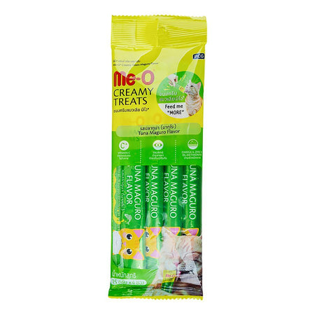 Me-O Creamy Cat Treats With Tuna and Maguro Flavor, 60g - Main Image