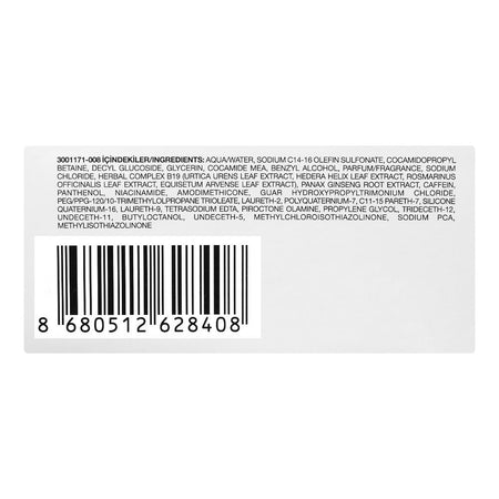 Bioblas Caffeine+Ginseng Anti-Hair Loss Energy Shampoo, 360ml - Image 5
