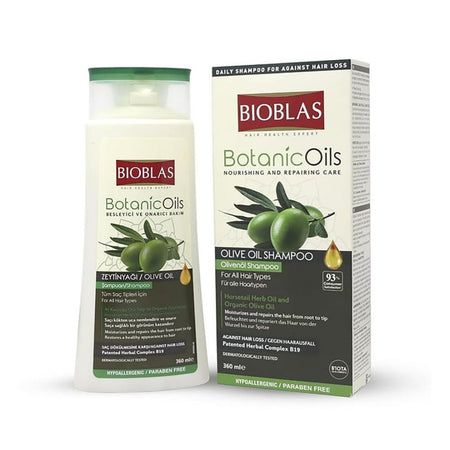 Bioblas Botanic Oils Olive Oil Herbal Shampoo, 360Ml - Main Image