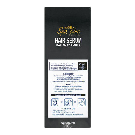 Glamourous Face Spa Line Sulphate-Free Biotin & Keratin Hair Thickening Serum, 100ml, SPL-1015 - Image 2